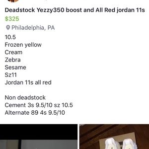 Yeezys and Jordan’s